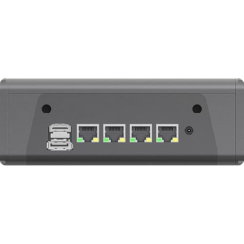 Amd Ryzen R7-5825U Low-Power 8-Core 16-Thread Soft Routing Mini Host/I226-V/Aluminum Case (Barebone) #TOP3