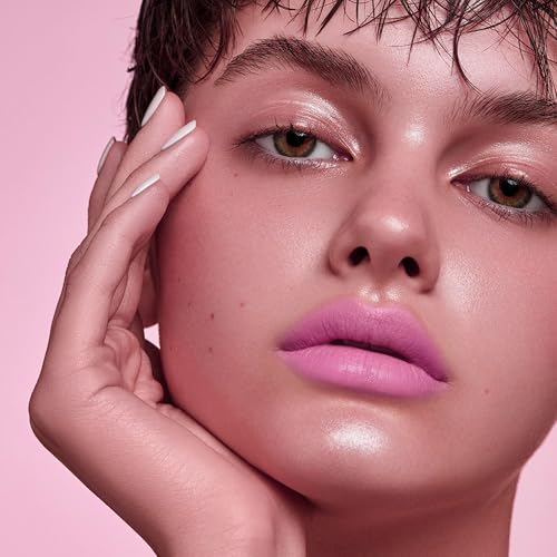 Image of Pink Lipstick for Women Moisture Lip Gloss Tinted Lip Balm for Dry Lips