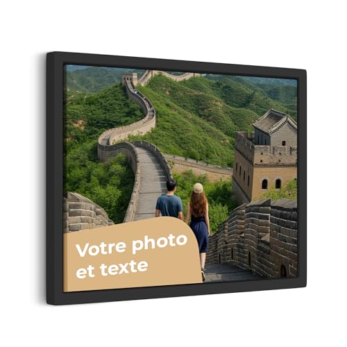 Cimpress Tableau sur Toile Personnalisé avec Photo ou Logo, 40 × 30 cm, Décoration Murale pour la Maison, le Bureau ou le Studio, Wall Art Moderne, Idée...