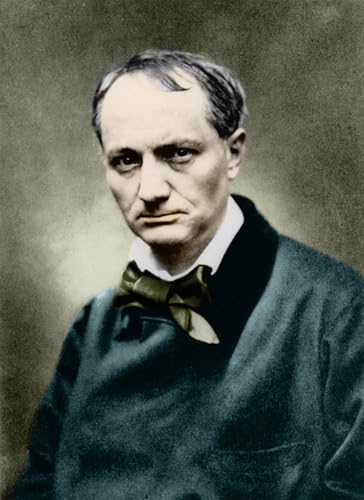 Tableau Charles Baudelaire pour habiller un grand mur vide avec une toile classique 60x90