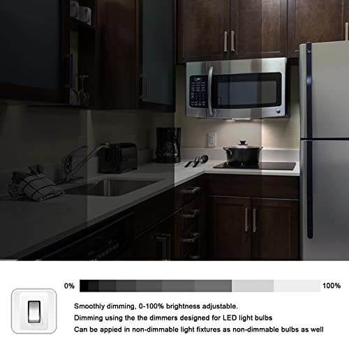 Image of E17 LED Bulb Dimmable 7W Microwave Over Stove Bulbs, 60W Incandescent Equivalent, Natural White 4000K, Fit for Whirlpool Maytag GE Kenmore LG Microwaves, Replaces 8206232A 1890433 AP4512653, 2 Pack
