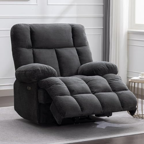 Sillón Plegable Tapizado Gris
