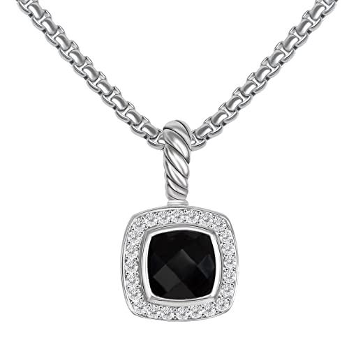 Designer Cubic Zirconia Necklace Inspired Antique Twisted Cable Wired CZ Pendant Necklace Fashion Brand Jewelry for Women Gift