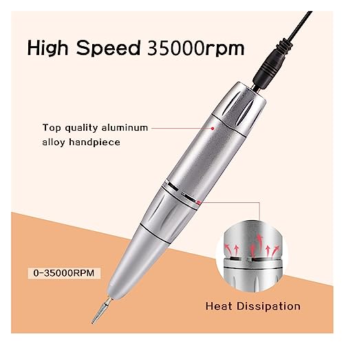 Nail-Grinding-Machine-35000-RPM-Nail-Drill-Manicure-Electric-Nails-Drill-Machine-with-LED-Rechargeable-Salon-Gel-Nail-Polish-Sander-Professional-Tool-for-DIY-Home-or-Salon-Mani-Pedis