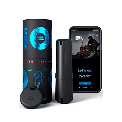 MoniMoto - Smart Motorcycle GPS Tracker and Alarm - Suitable for Scooters, Quad Bike ATVs, Snowmobiles - DIY Installation, No Wiring Required (MM6 - Global)