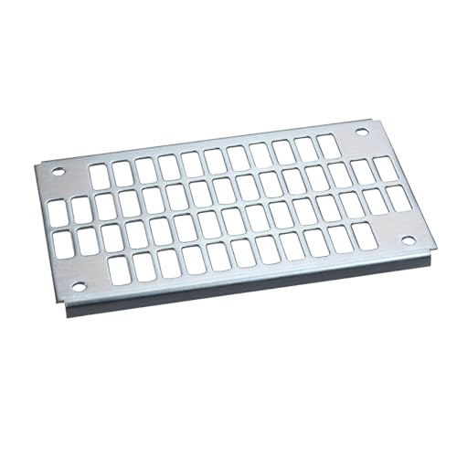 Placa Telequick PLS27x36 platine de montage perforée en acier