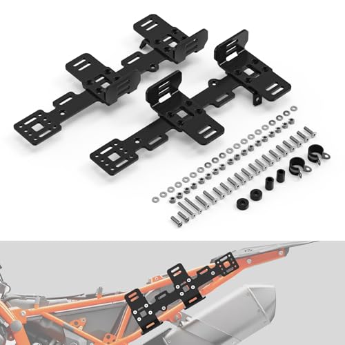 Support de bagages réglable en alu 5mm pour stabiliser sacoches 790 890
