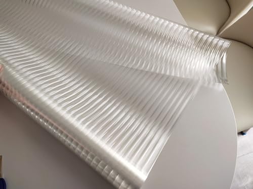 Image of Privacy Film, Frosted Glass Self Adhesive Window Sticker, Opaque Sun Blocking Vinyl for Home Shower Bathroom, Frosted Privacy Window Cover for Home & Office Decorative Film (24x50IInch)