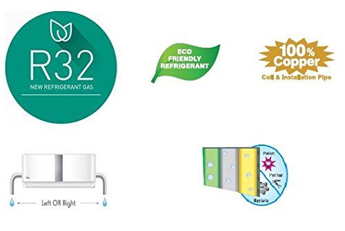 Image of Koryo By Big Bazaar 1.5 Ton 3 Star (2017) Inverter Split AC (Copper, LWKSIFG1918A3S INL18, White)