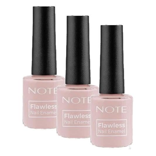 Note Cosmetics Nail Flawless Oje 62 Rose Shell, Pembe (3 paketi)