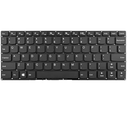 Clavier Lenovo Yoga 710-11ISK noir version US avec touches silencieuses et stables