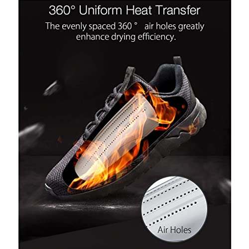 Secador de zapatos telescópico y control de temperatura blanco miniatura 4