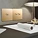 86 Type Switch Retro Lever Metal Switch 1-4 Gang 2 Way Single Double Control Lamp Switch Brass Type 86 Toggle Switch 10A220V Power Wall Light Switch Hotel Bed Breakfast Concealed Switch (Color : 2gan