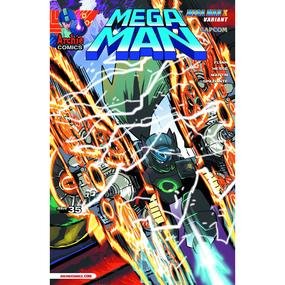 Mega Man #35 Mega Man X Variant Cover