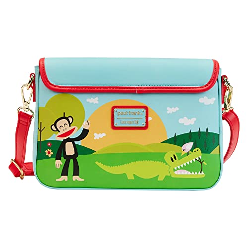 Loungefly Paul Frank Rainbow Group Crossbody Bag3