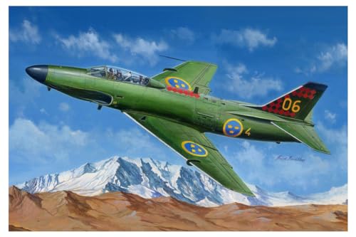 Saab J 32B/E Lansen Hobby Boss maquette plastique haute précision avec cockpit détaillé 81752