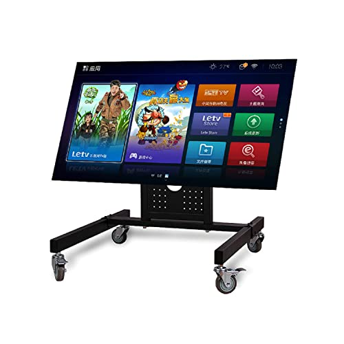 シンプルで使いやすい！大きいキャスター付き　テレビ台 Amazon | CNXD テレビスタンドキャスター付き 32-65インチテレビ対応