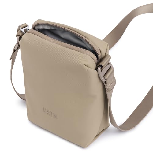 Urth Andesite 2L Photography Camera Pouch - Water Resistant, Recycled, Small Digital Camera & Daily Essentials Crossbody Bag in Beige - Image 4