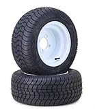 LIBRA Golf Cart Tire Wheel Assembly 205/50-10 4-Ply w/ 4 Lugs on 4