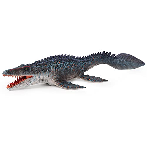 RiToEasysports Oviraptor Dinosaurier Figur – Realistische Lernfigur Aus Kunststoff, Blau, Für Kinder & Sammler