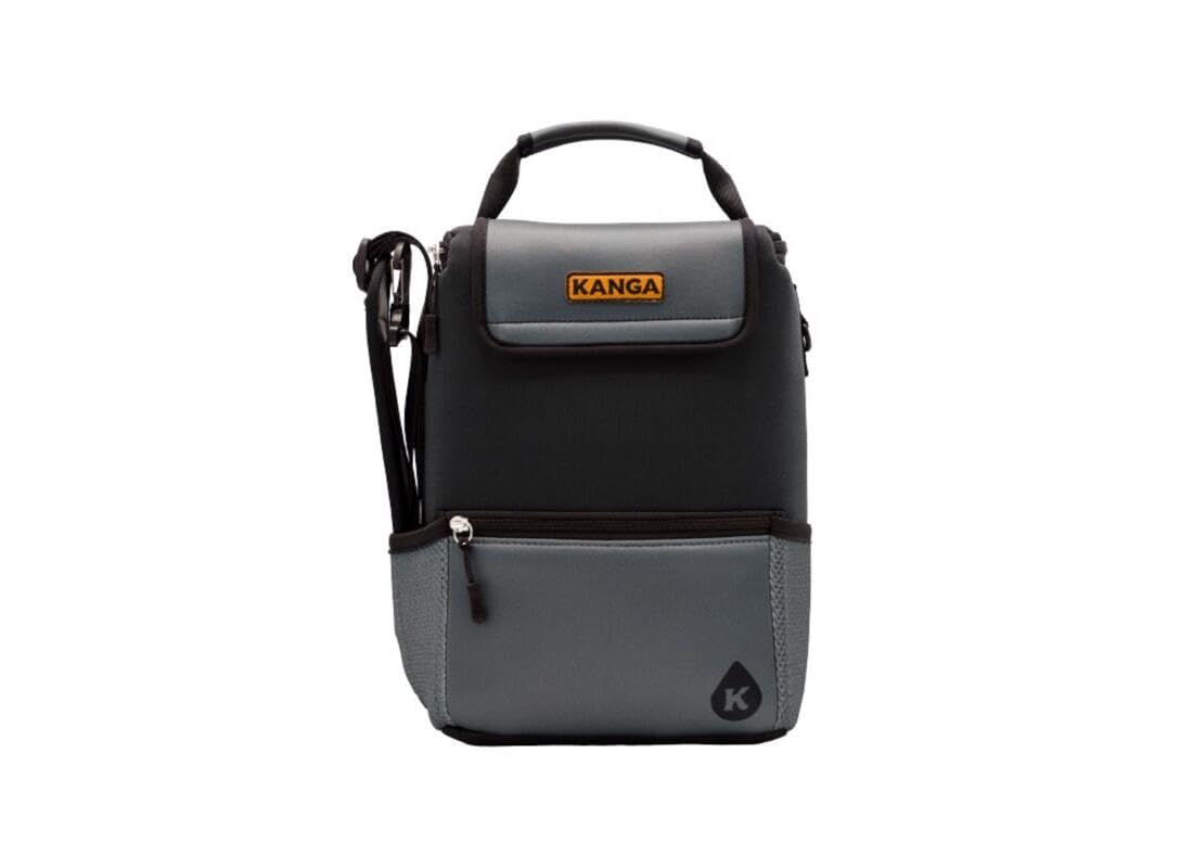 Kanga Insulated Cooler Bag - Soft Cooler Bag - 6 or 12 Can Beer and Seltzer Drink Cooler - Insulated Leak Proof and Durability Tested - Kanga Pouch
