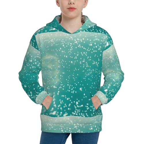 Air Bubbles Kids Pullover Hoodies Boys Sweatshirts Girls Athletic Clothes with Pocket
