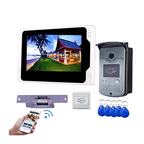 Tuya IP visiophone connecté avec écran tactile et badges RFID - 3