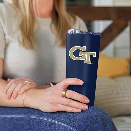 Image of FANMATS NCAA Stainless Steel 20 oz Tumbler - Powder-Coated Finish | Team Color | 20 Fluid Ounces