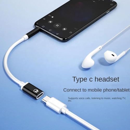 Cable adaptador audio rojo Jack 3.5mm a USB-C miniatura 3