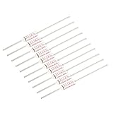uxcell 250V 10A 72 Celsius Circuit Cut-off Temperature Thermal Fuse 10 Pcs