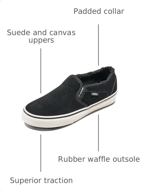 Image of Vans Women's Asher Adult Low Top Sneakers
