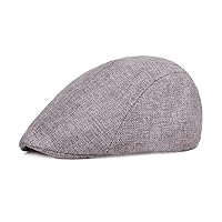 Casquette,Fibonacci mode hommes femmes bérets coton lin Gatsby