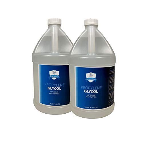 Renowned Trading | HIGH Purity | 99.9% Propylene Glycol | USP Kosher (2 Gallons)