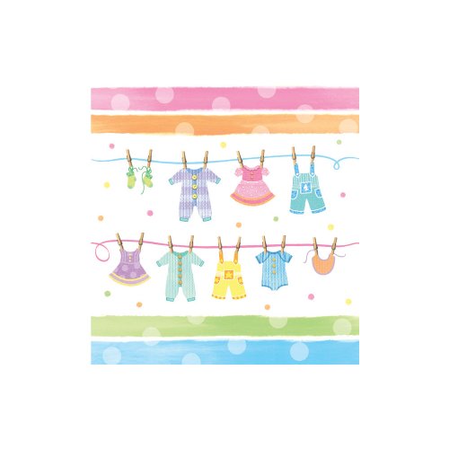 Baby Clothes Plastic Tablecover