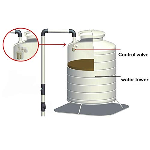 Válvula de flotador integrada de 1/2 pulgada para regular el agua de forma automática 4