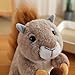 HOMEXYLYL Ardilla De Peluche Imagen de HOMEXYLYL Ardilla De Peluche