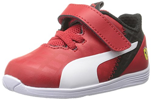 PUMA Evospeed 1.4 SF V Kids Sneaker (Toddler/Little Kid/Big Kid) , Rosso Corsa/White, 6 M US Toddler
