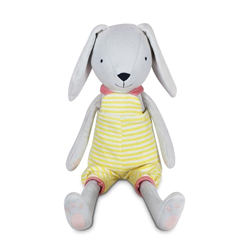 10 Best Organic Cotton Stuffed Animals That Are Pure Cuddle Magic 1 Apple Park Kids Knit Pals Soft Toy (Benny)