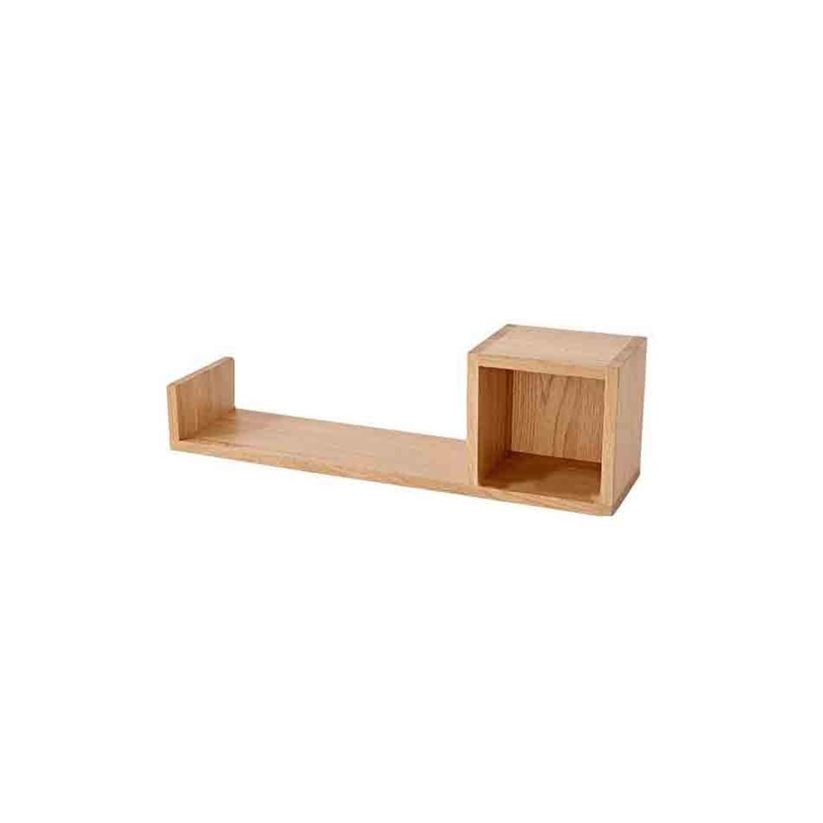Mensola galleggiante Mensole sospese, mensole da parete 60 cm for cucina soggiorno(Natural)