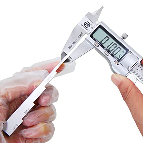 Bloque de calibración para medición de espesor 5 pasos acero carbono miniatura 3