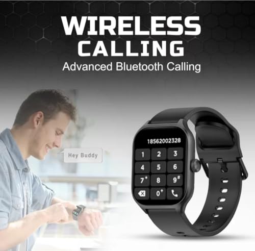 Image of H8 Pro Max Smartwatch - 1.83″ HD Touch Screen, Bluetooth 5.1 Calling, Heart Rate + Blood Pressure Monitor, Magnetic Charging, Sleep Tracking, Compatible with Android & iOS