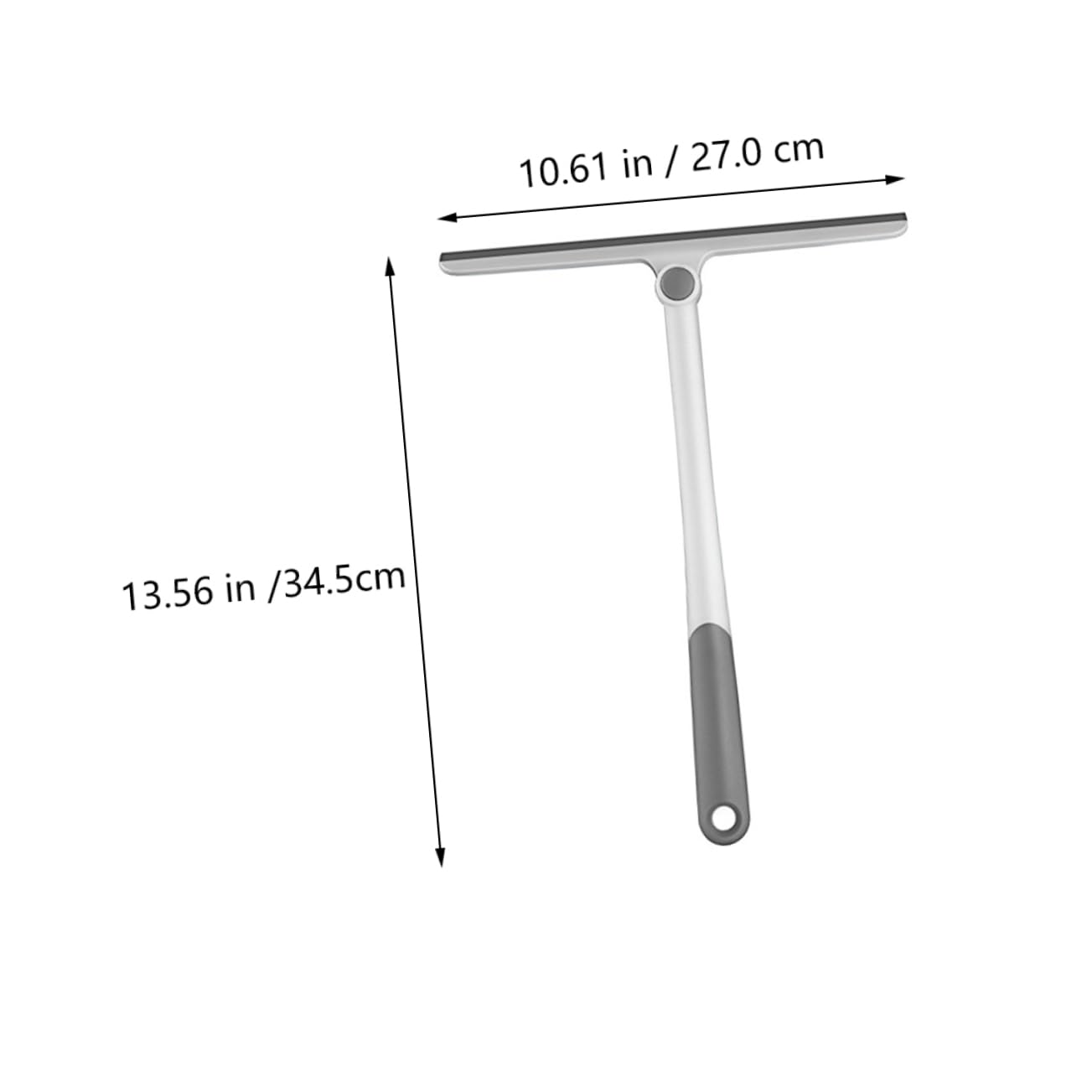 TOVINANNA 1Pc Multifunctional Glass Window Squeegee for Home Automotive Use Ergonomic Handle Durable Design Wet Dry Dual Function for Bathroom Living