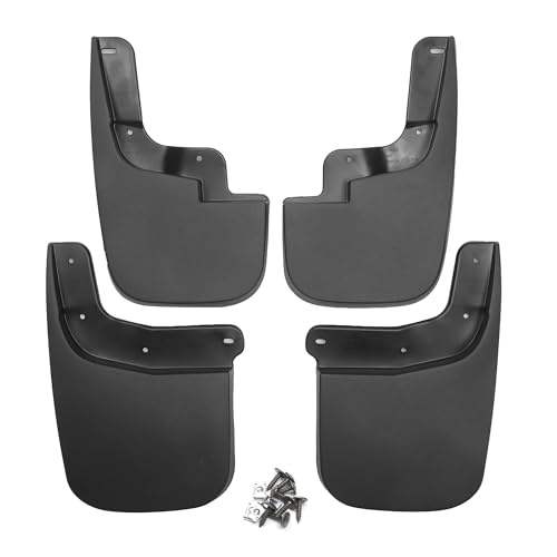 Image of Mud Flap Splash Guard for Chevrolet Colorado 2015-2022 Durable | Front & Rear Side Mudflaps with Mount Accessor 1 Set