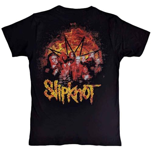 Slipknot The End So Far Flame T Shirt Size S