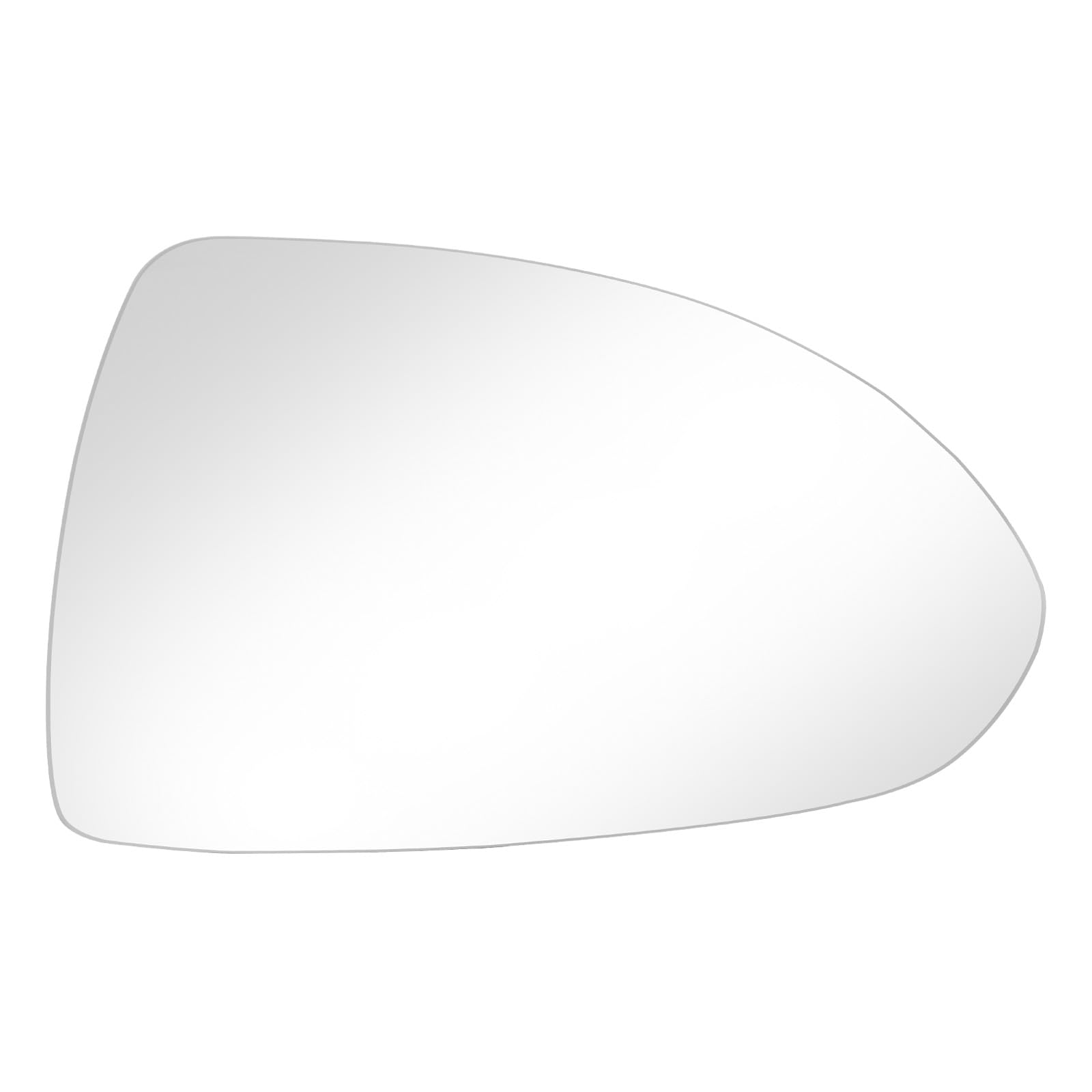 Mingke Szkło lusterka zamiennik do Opel Corsa D 2006-2014 Corsa E 2014-2019 prawa strona pasażera podgrzewane lusterko zewnętrzne szkło z płytą nośną
