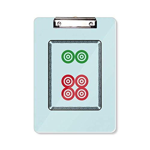 Planche à pince A4 Mahjong imprimée pour stabiliser vos feuilles volantes