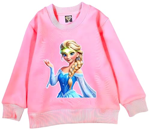 Cinco Diamantes Sudadera Niña Princesa de Hielo con Luces Led,