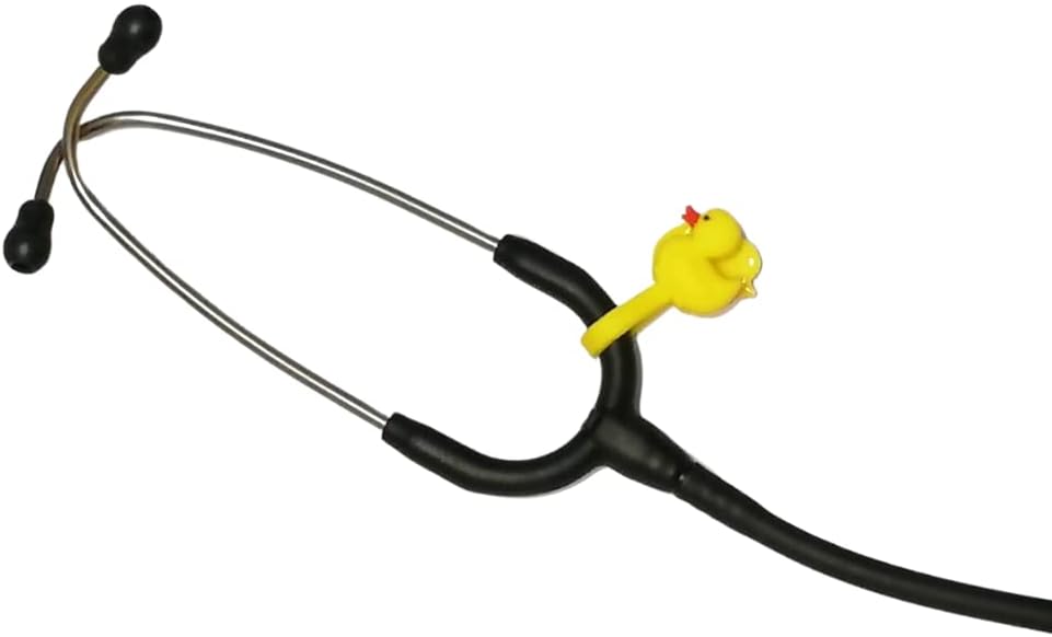 Stethoscope Charms Clip - Medical gift (Yellow duck)