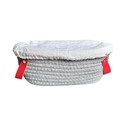 Sour Dough Proofing Baskets - Dough Bowl With Liner | sourdoough Bread Baking Supplies | sourdoough Proofing Bowls | Bread Proofing Baskets | Bread Proofing Baskets For Kitchen Storage Display Table S