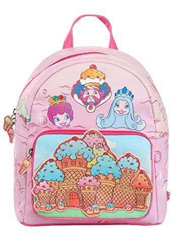 King Kandy's Castle Candy Land Mini Backpack | Board Game Bag With Appliqued And Printed Details, Zipper Enclosure
